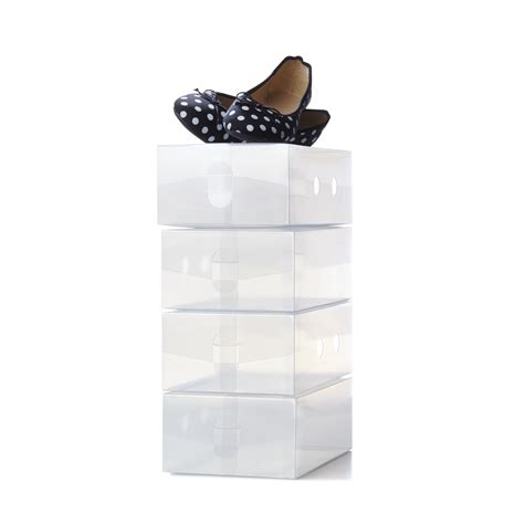 clear shoe boxes kmart.